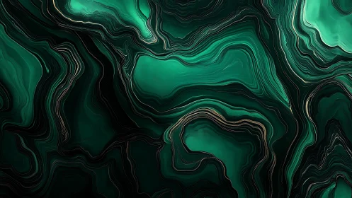 Green mineral-like abstract pattern with layered contours.