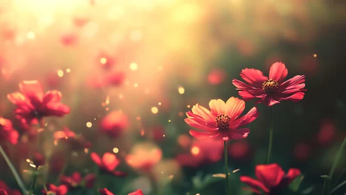 Chromatic Cosmos: Stratified Optical Blur and Petal Saturation Architecture.