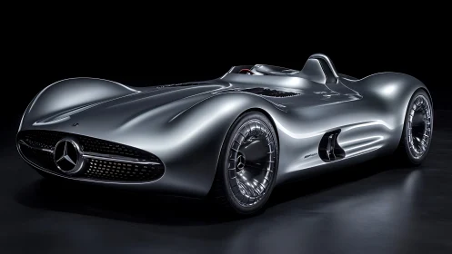 Silver speed phantom merges retro racer with future dreams.