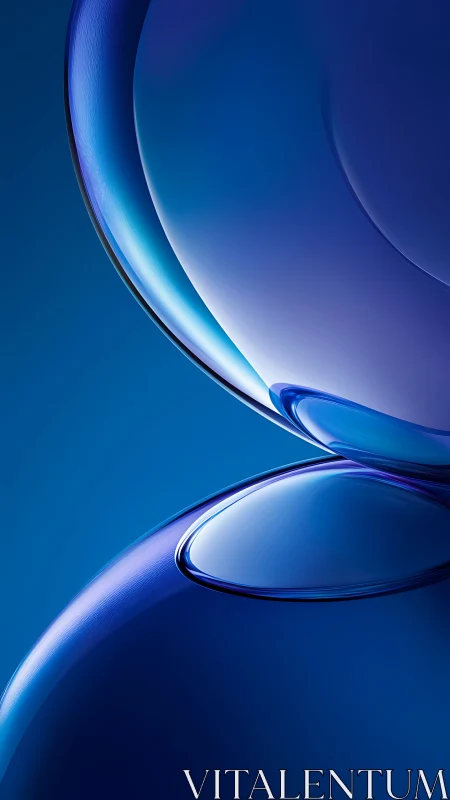 Liquid blue orbits in quiet collision of glassy curves.