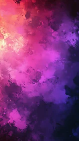 Vertical gradient nebula texture with saturated magenta and cyan diffusion