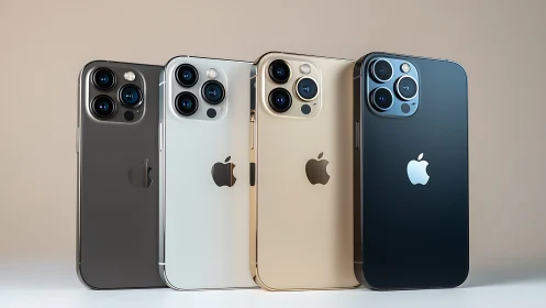 iPhone 14 Pro Color Lineup Display.