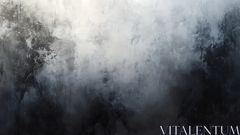 Monochrome abstract textured surface with diffuse gradients.