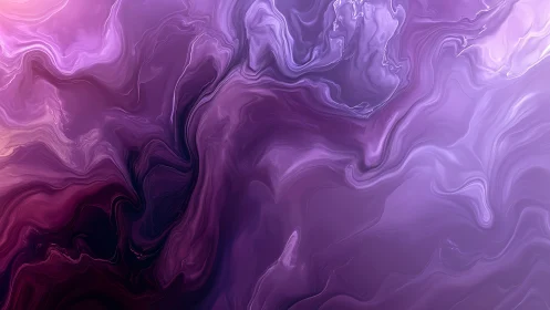 Chromatic magenta fluid dynamics in layered digital marbling.