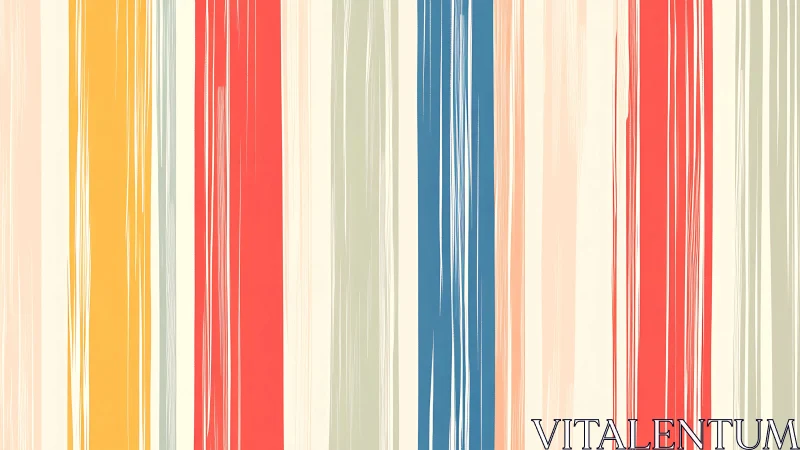 Sunwashed vertical stripes hum in playful coastal chorus.