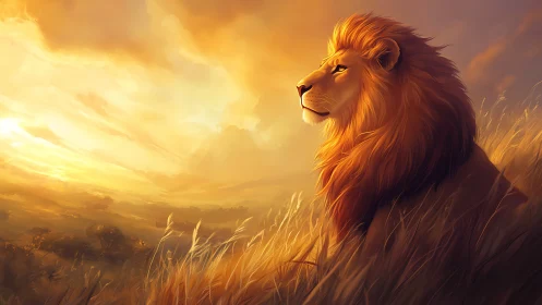 Telemetry of a lion&rsquo;s gaze across irradiated savanna horizon.