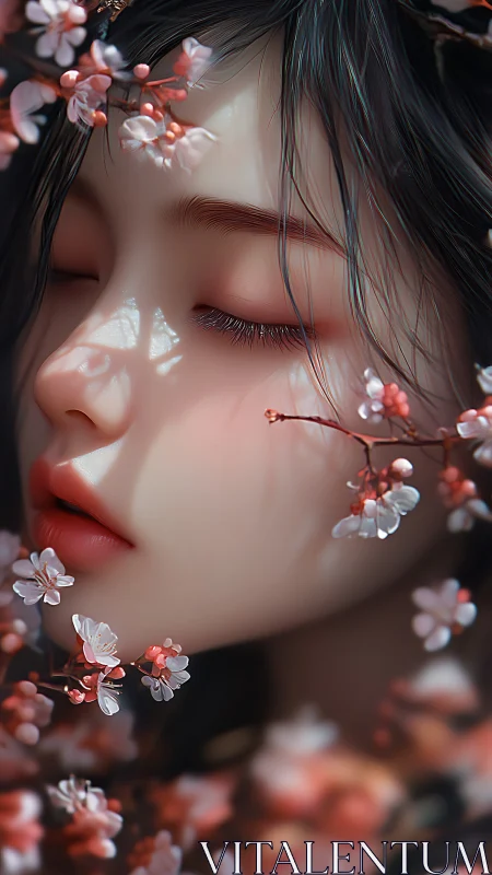 Gentle springtime portrait celebrates quiet floral daydreams