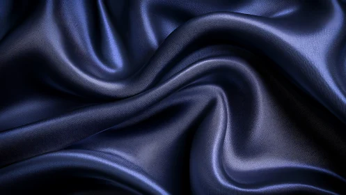 Luxurious Midnight Fabric Dance of Elegance.