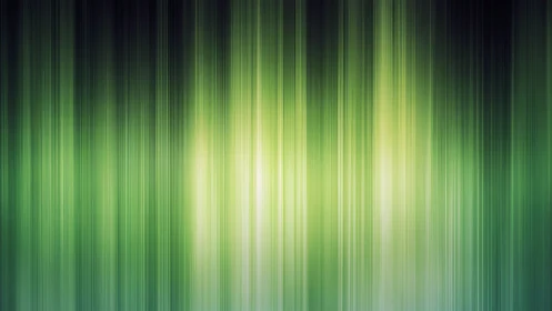 Vertical aurora chords quietly tune a neon forest sky