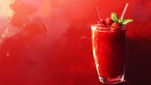 Crimson Refreshment Strikes a Tangy Chord in Ruby Radiance