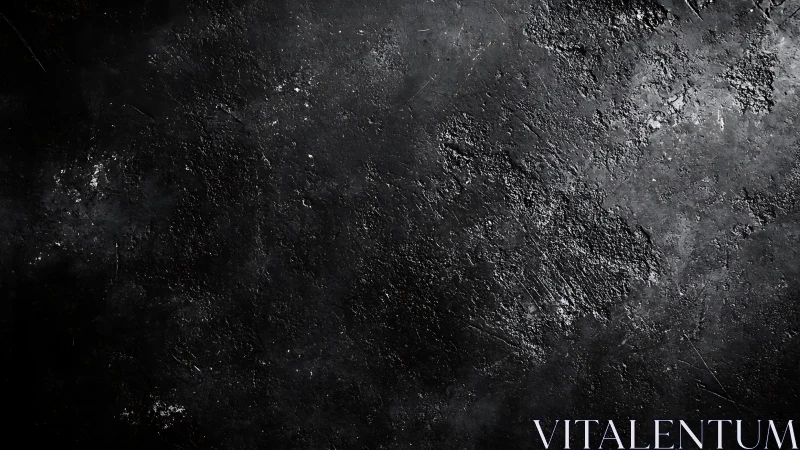 Dark textured concrete background suggests moody minimal space