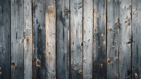 Weathered vertical wood planks with cool gray distressing.
