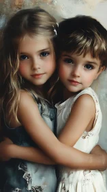 Twin Souls: A Portrait of Sisterhood and Innocent Grace