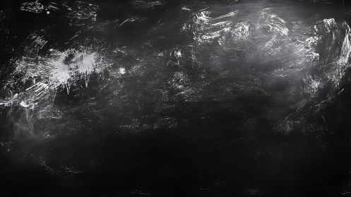 Chalkdust daydreams on a well-worn classroom blackboard.