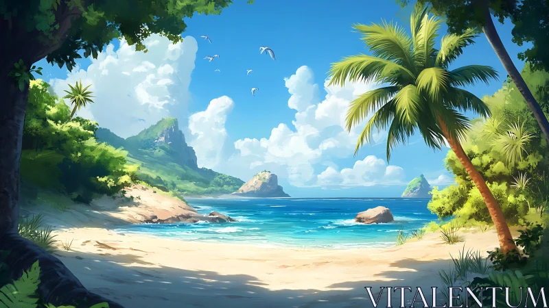 Paradise Cove Where Turquoise Meets Emerald Dreams.