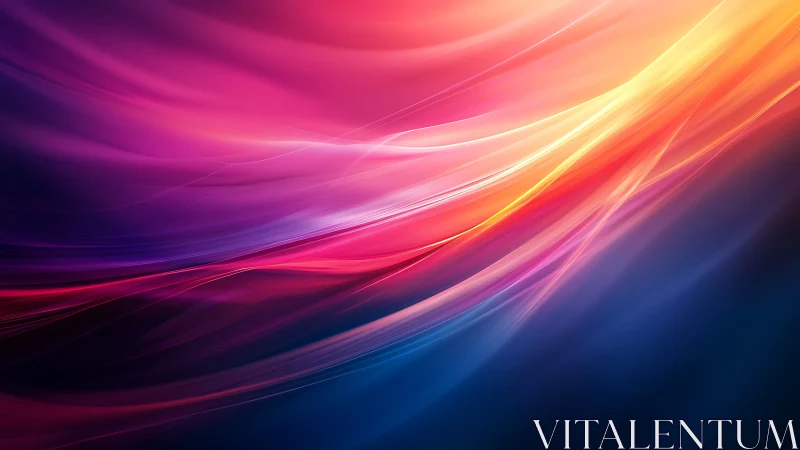 Colorstream currents race like neon silk across the void