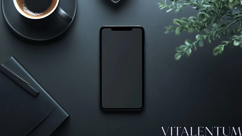 Minimalist Workspace Where Technology Meets Intentional Calm