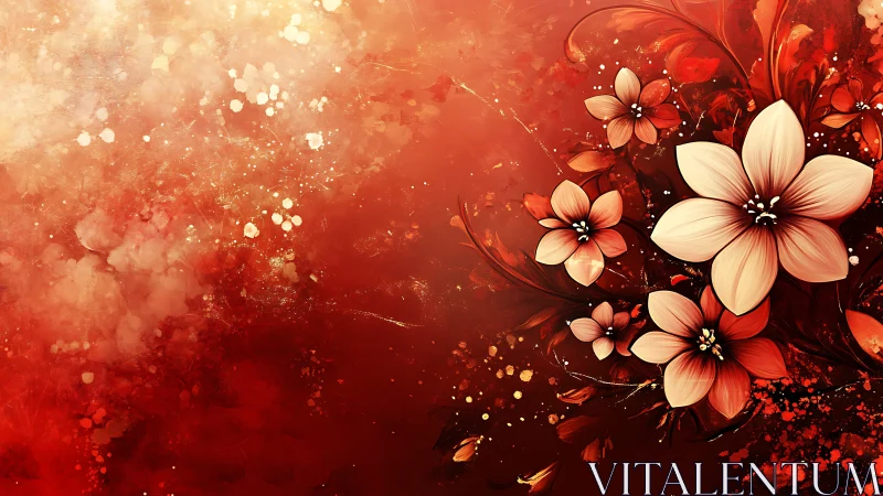 Coral Blooms Dancing in Warm Light.