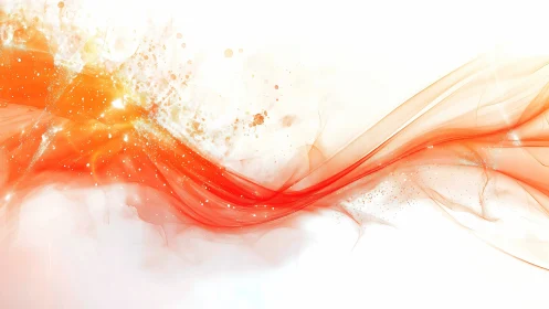 Solar Saffron Driftline Glowing Across Frozen White Silence.