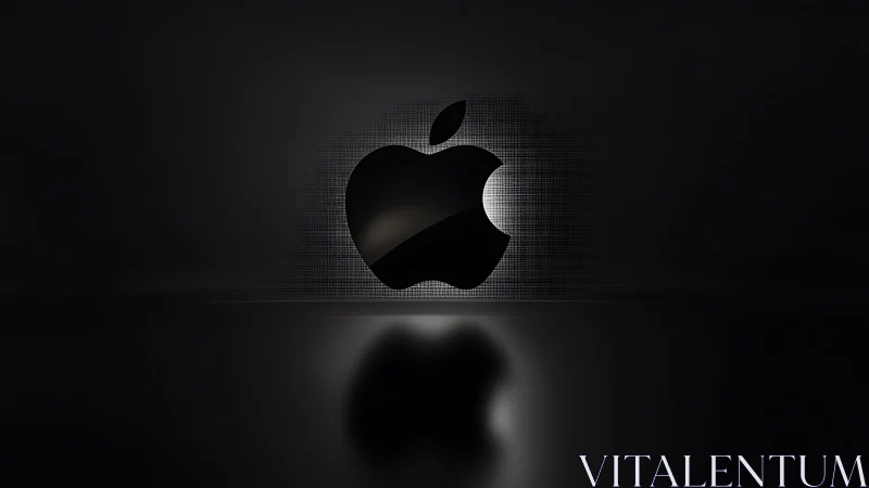 Apple's Iconic Glow Shines Through the Darkness.