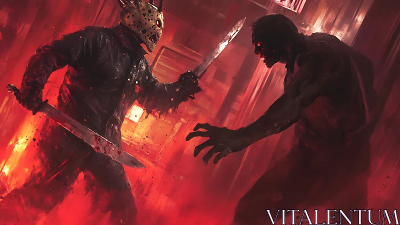 Forensic dissection of masked slasher versus feral revenant duel.