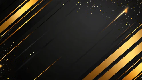 Golden streaks on charcoal sky with quiet festive sparkle.