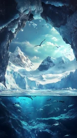 Frozen ocean doorway reveals a lively polar wildlife realm