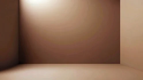 Soft light gently brightens a calm minimal corner room