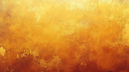 Molten dawn haze swirling in a glowing amber abstraction.