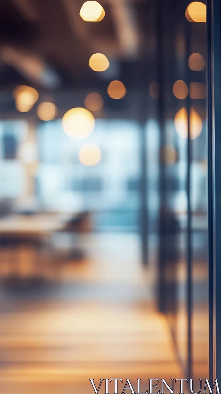 Bokeh Abstraction Through Glass: Shallow Depth Optical Study.