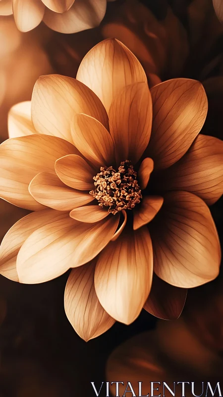 Golden lotus unfolds with luminous petals against darkness.