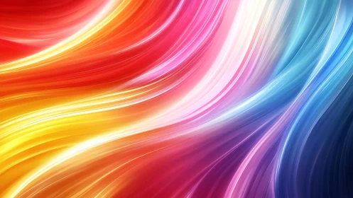 Radiant flowing color waves that glow with gentle energy.