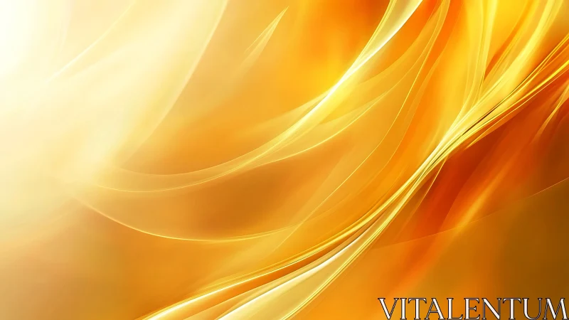 Golden Wave Abstract Motion Design.