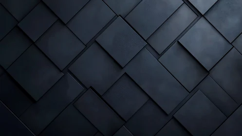 Dark geometric panel grid forms layered modern background.