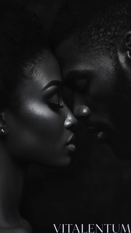 Intimate Moments Captured in Shadow.