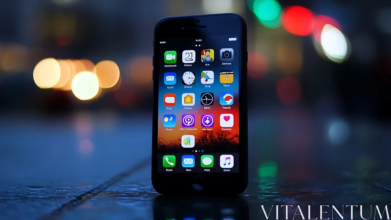 Glowing Smartphone Shows Life in Your Pocket.