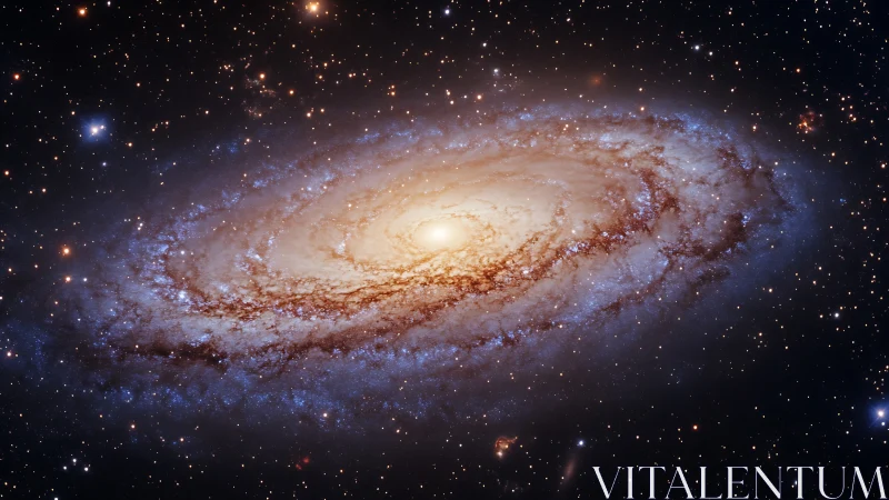 Edge-on spiral galaxy with luminous stellar bulge and dust lanes.