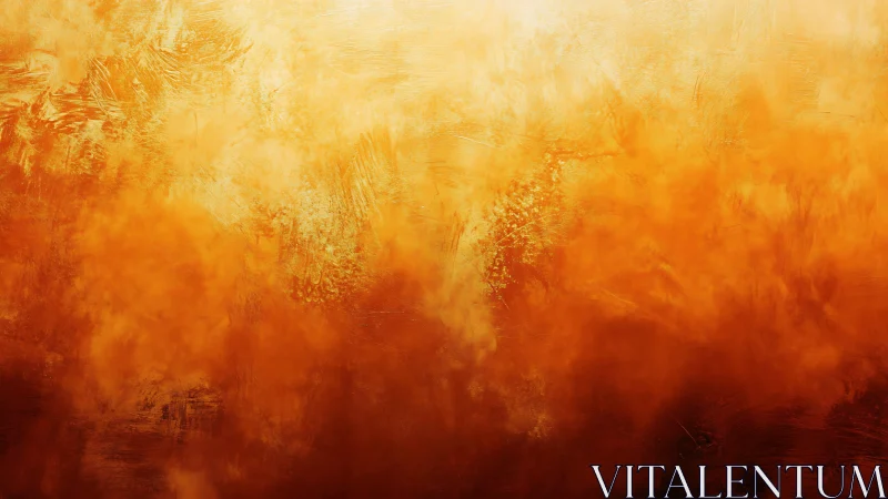 Warm Gradient Abstract Texture. Oil Painting.