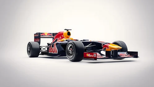Formula racing car render shows detailed aerodynamic bodywork