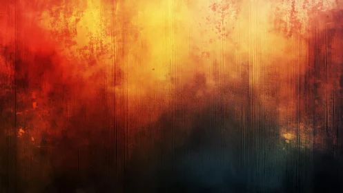 Fiery Abstract Background With Textured Gradient And Warm Hues.