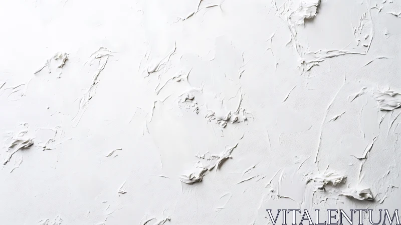 White textured plaster wall with abstract trowel strokes.