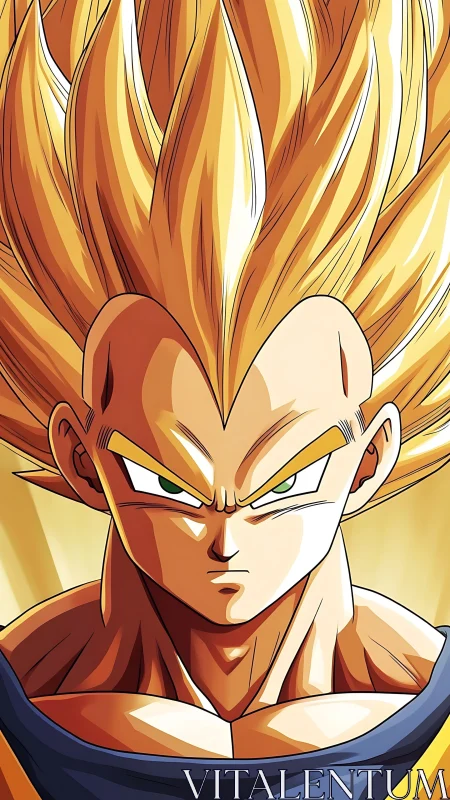 Saiyan fury sharpens into golden, gravity‑breaking focus