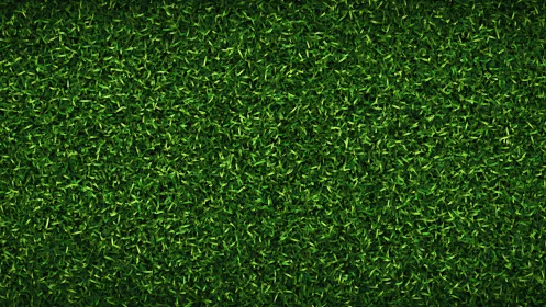 Photorealistic close-up turf texture with dense grass blades.