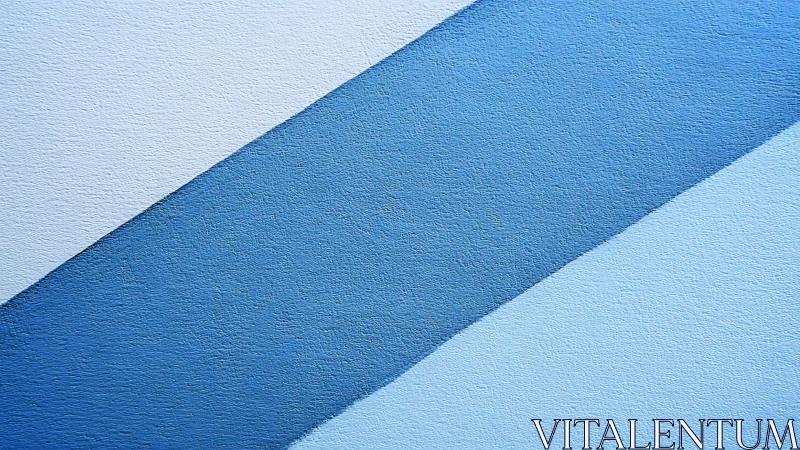 Calm blue diagonal stripes painting a quiet, airy mood.