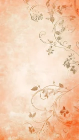 Whispered vines waltz through a soft coral morning haze