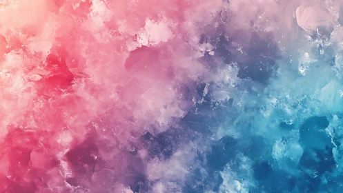 Vibrant pink to blue abstract cloud gradient texture.