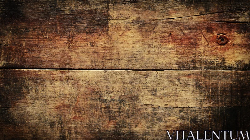 Rustic wooden plank background with aged vintage texture.