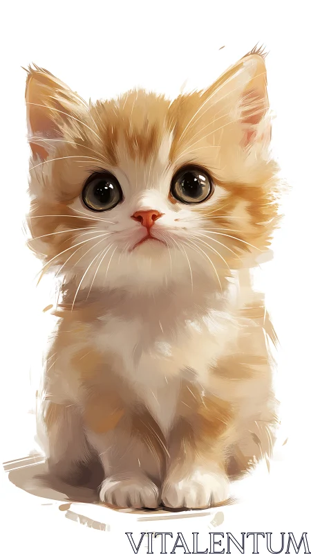 Golden Fluffball with Saucer Eyes Gazes Into Your Soul Adorably