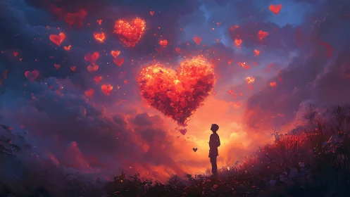 Love's Cosmic Flame Ignites the Wondering Soul