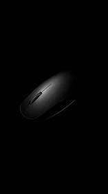 Wireless Mouse with Minimalist Studio Lighting